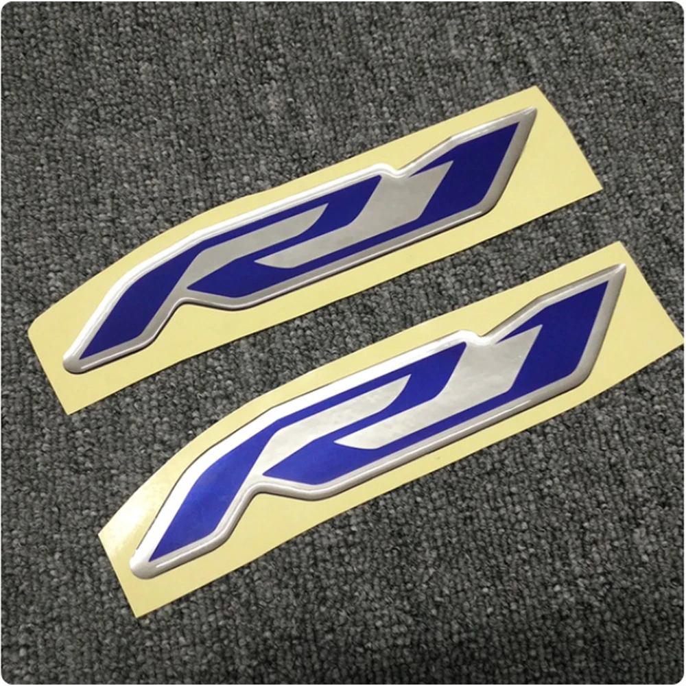 

For YAMAHA YZF-R1 YZFR1 YZF R1 Stickers Decals Protector Tank Pad Side Grips Gas Fuel Oil Kit Knee Emblem Badge Logo