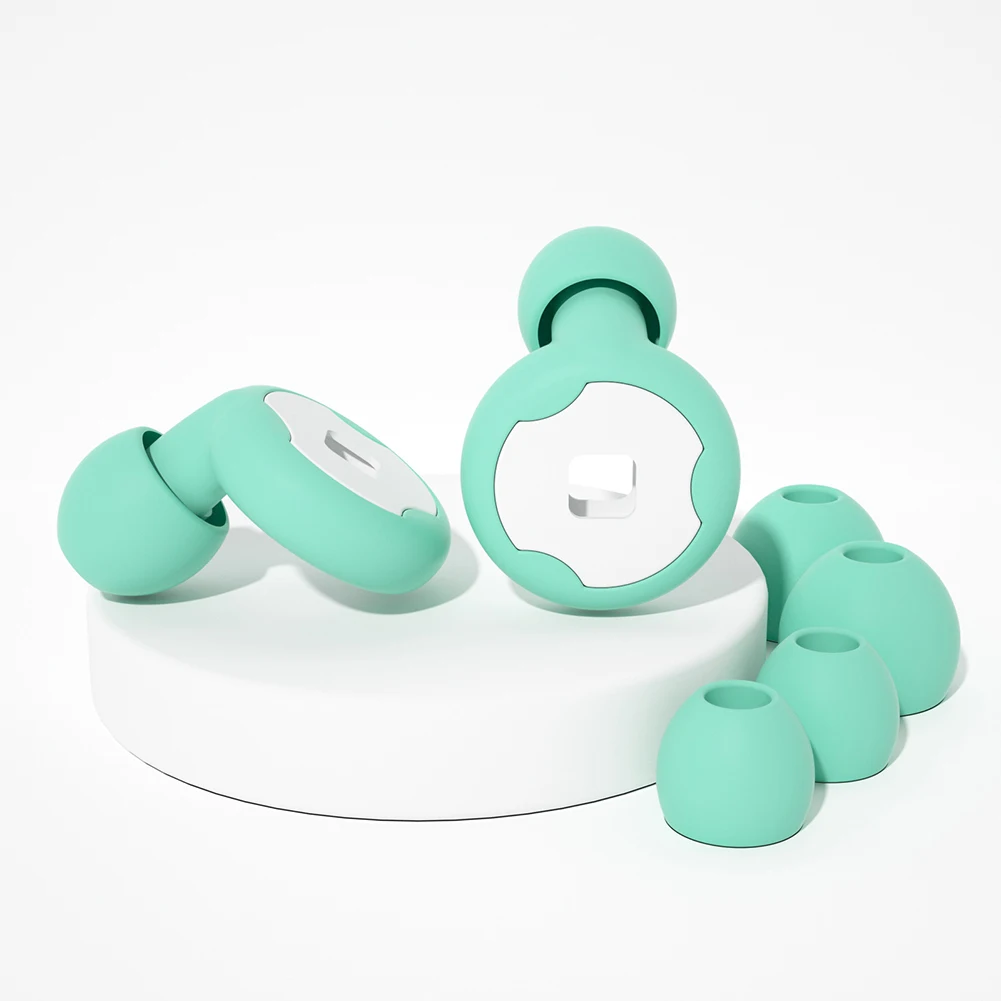 Sleep Noise Reduction Soft Silicone Reusable Waterproof Earplugs