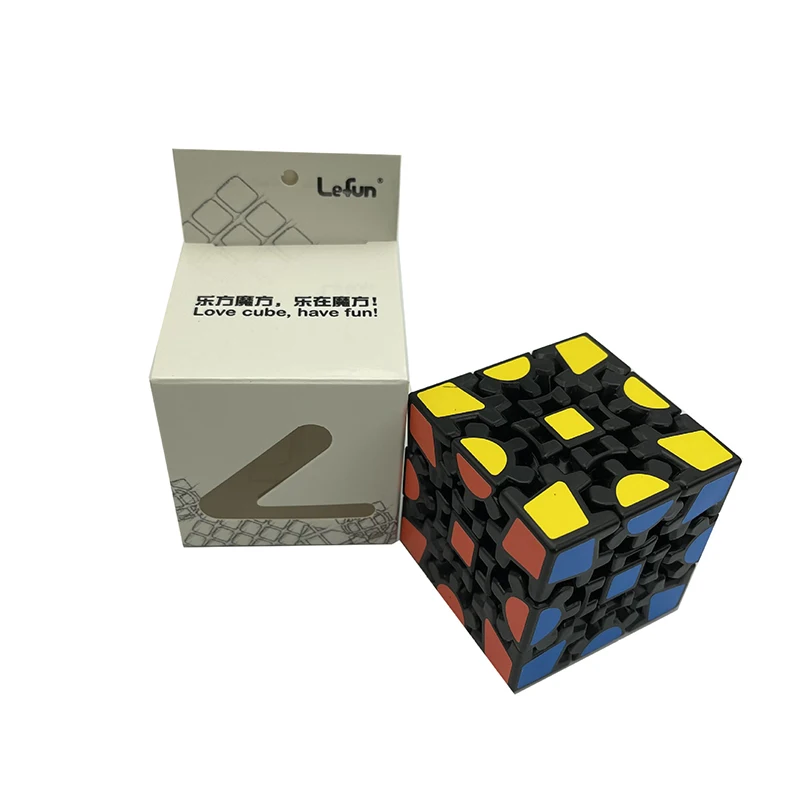 Magic Cubes Third-Stage Magic Creative Magic Cubes Third-Order Gear Smooth Children 'S Educational Toy Magic Cube Puzzl