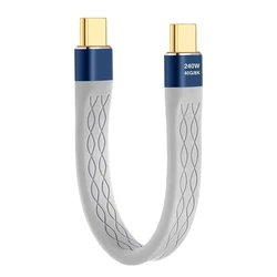 Ultra - Thin 240W High - Speed USB C Fast Charging Cable with 8K Video Support (SP057 - S)