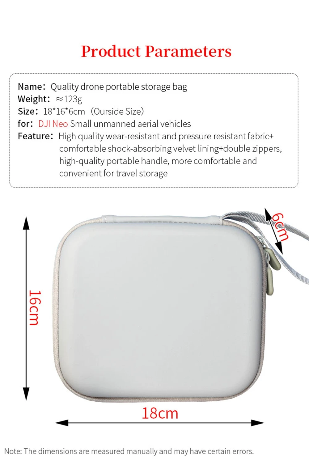 Hard Eva Drone Carrying Case For Dji Neo Portable Storage Box_voghion.com
