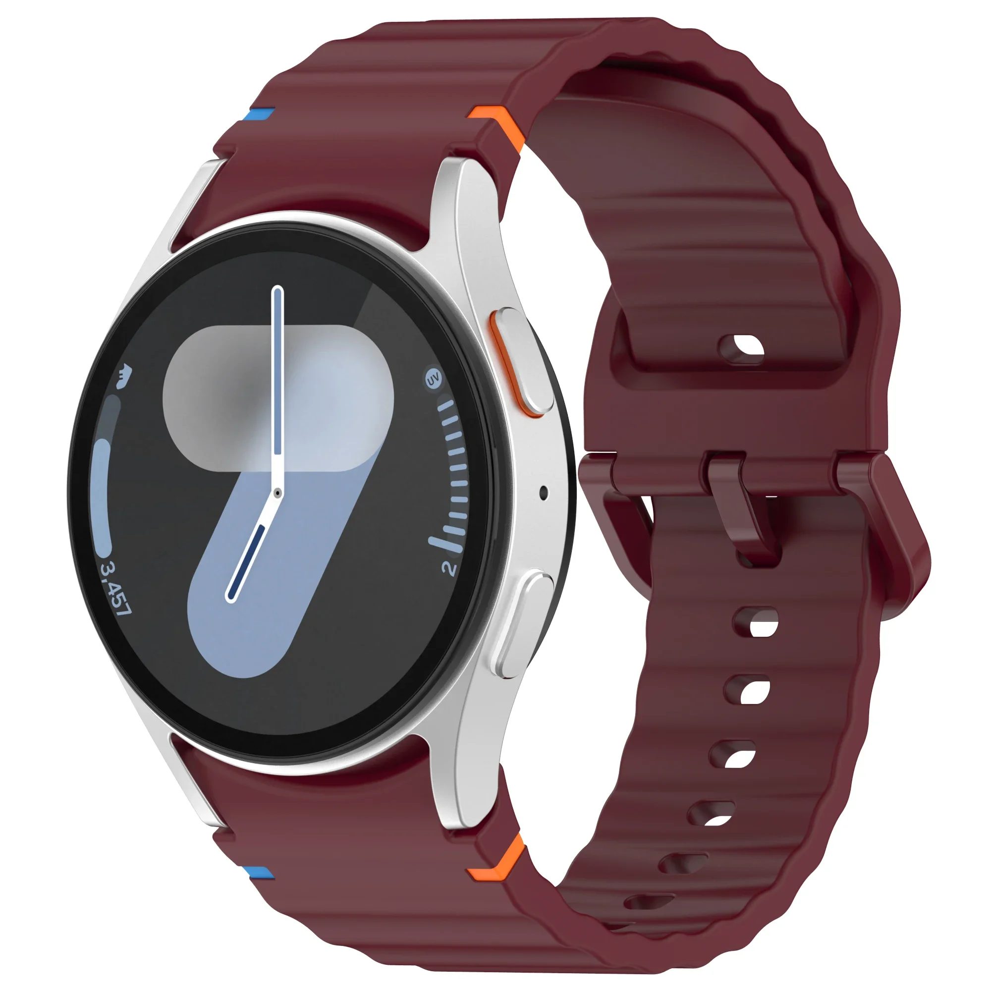 Premium Silicone Sport Band for Smartwatches - Versatile & Durable Design