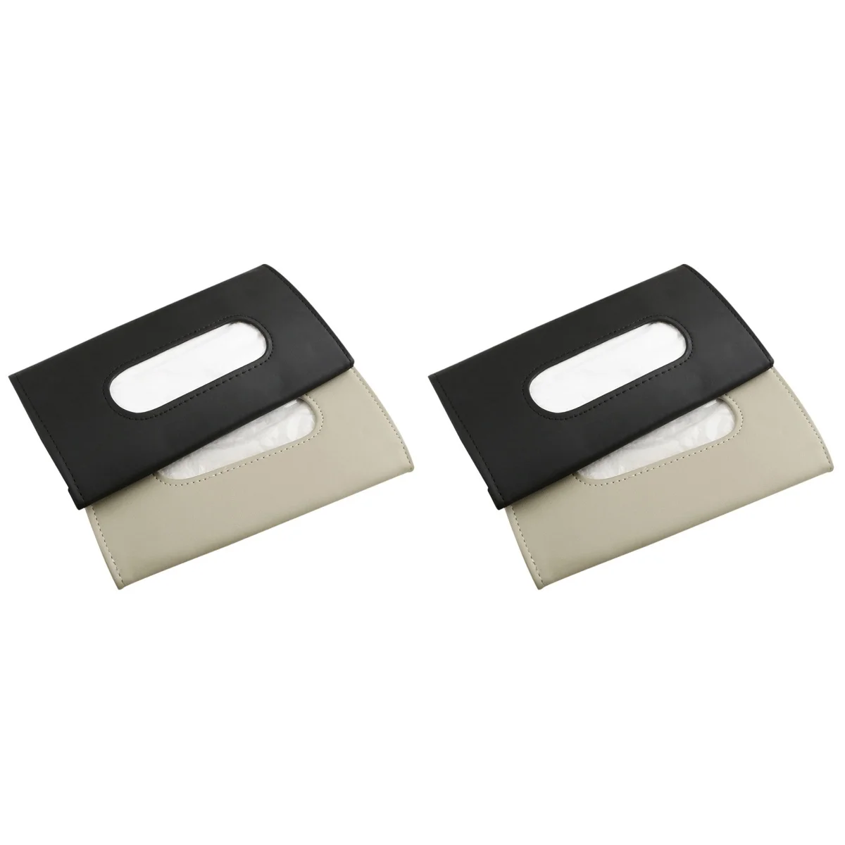 

4 Pcs Car Paper Box Tissue Boxes Case for Automatic Accessories Storage Napkin