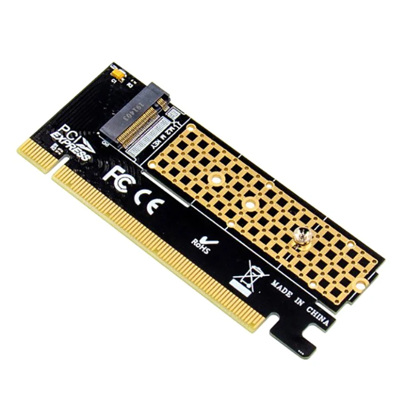 M.2 PCIE x16 ����� ī�� Pci-e m.2 ��ȯ ����� NVMe SSD ����� m2 M Ű �������̽� PCI Express 3.0x4 2230-2280 ũ��