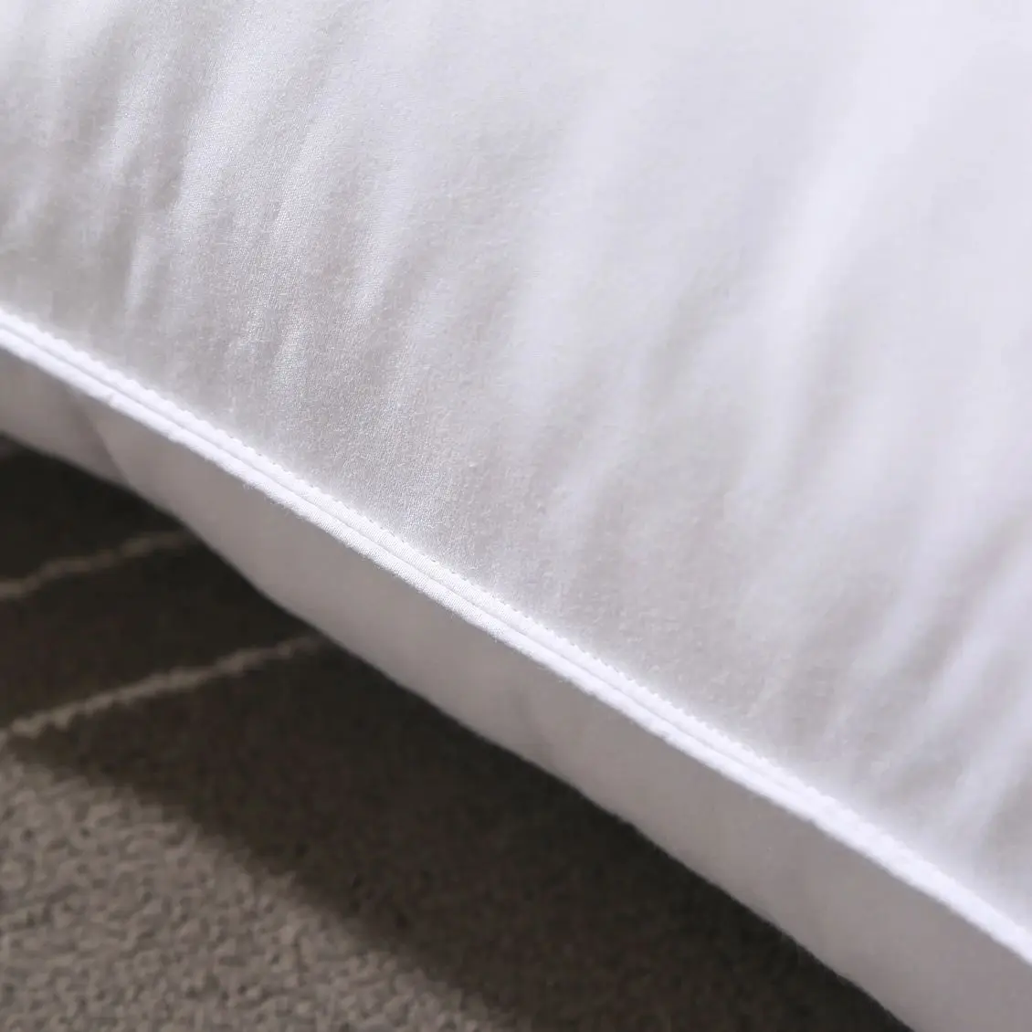 40x60 50x70 45x70cm 100% Cotton Goose Down Pillow Backrest Seat Sofa Chair Sitting Waist Footrest Bed Cushion Pad Pillow Filling 6