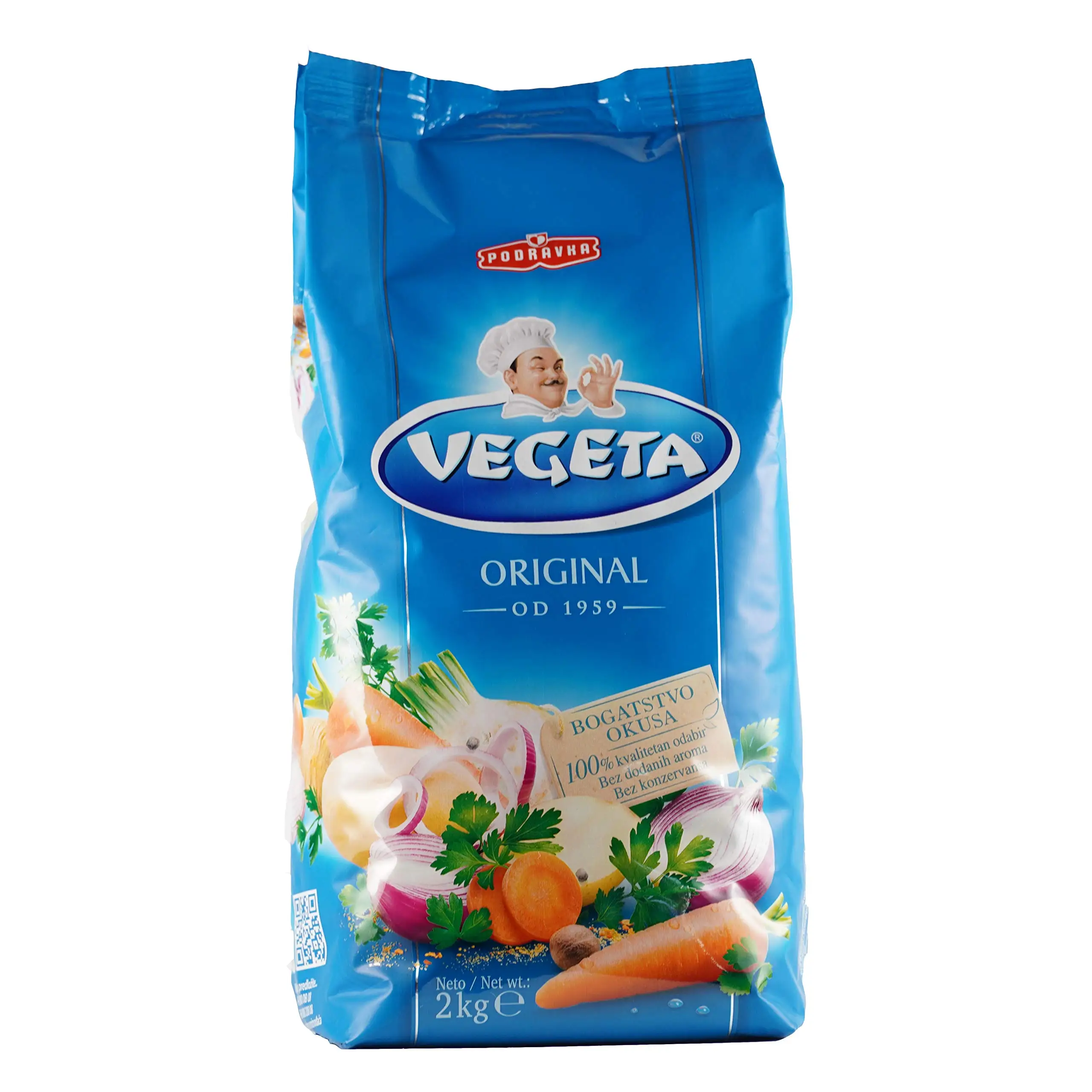 Podravka Vegeta Originale Condimento Mix di Spezie 2 kg