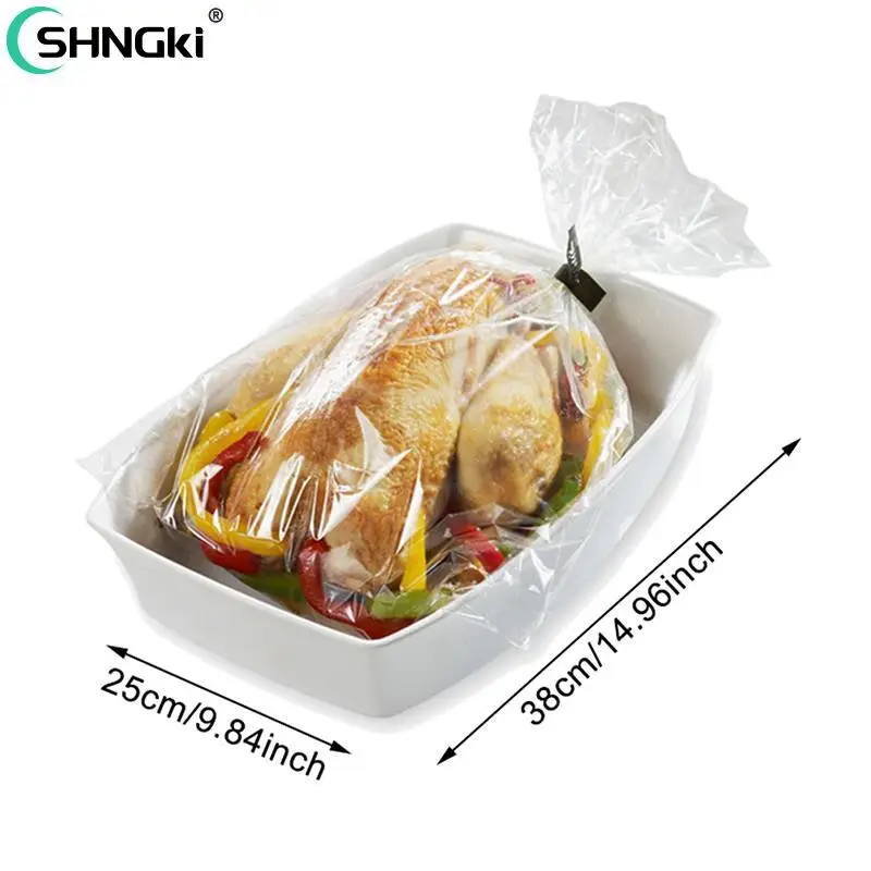 Roasting Bag 10/20pcs Heat Resistance Nylon-Blend Slow Cooker Liner Slow Cooker Turkey Baking Bag Crock Pot Liners Cooking