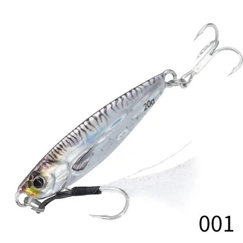 Hunthouse Metal Jig Fishing Lure Sinking Slow Jigging 7g-80g Casting Hard Bait Saltwater Artificial Pike SeaBass Fish Tackle - Image 13