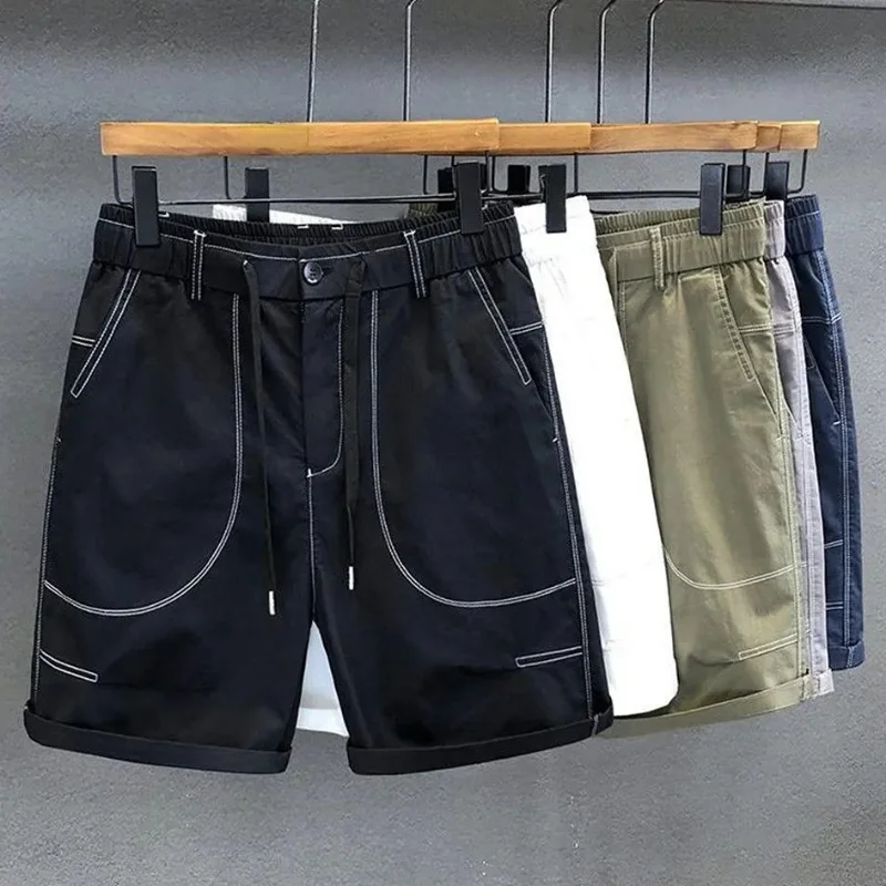 Short Vintage 90’s – Sport Coton Taille M/L – Unisexe Rétro