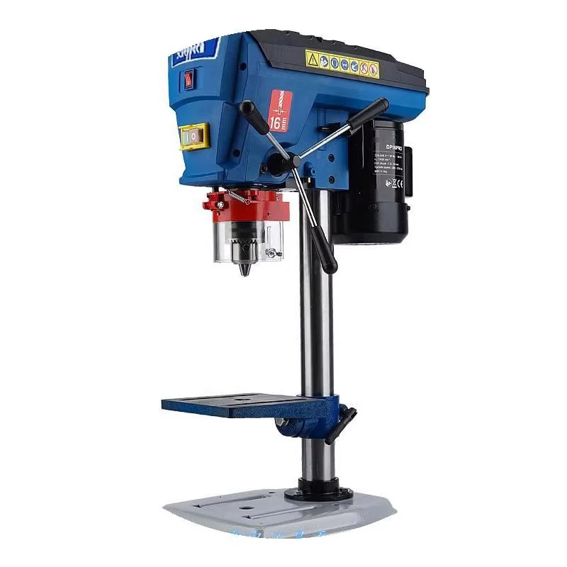Small 16mm bench drill diy high precision industrial grade household 220v multifunctional drilling machine 6