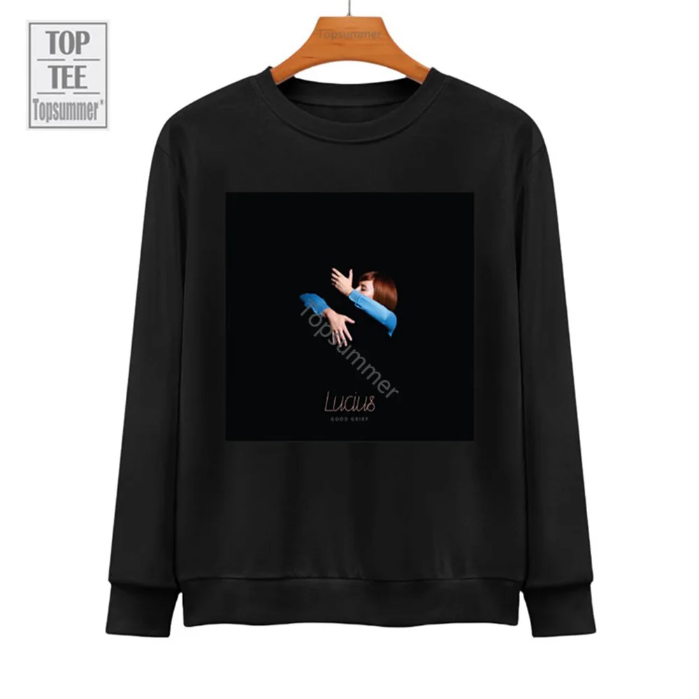

Good Grief Album Sweatshirts Lucius Tour Sweatshirt Man Pop Stylish Plus Size Hoodies