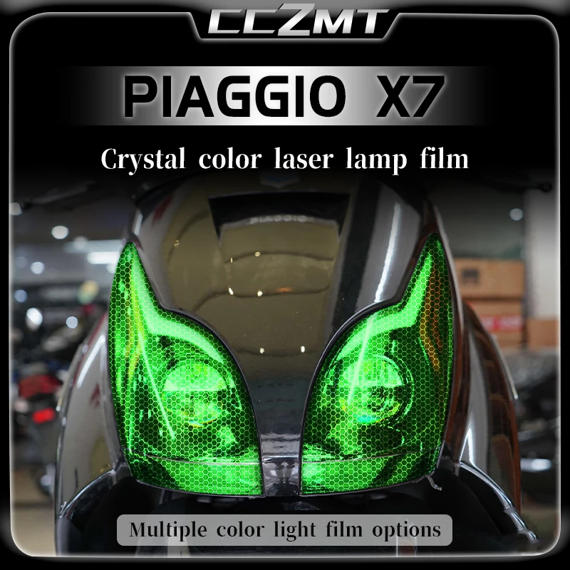 

For Piaggio X7 Taillight film honeycomb laser light film headlight protection sticker modification accessories