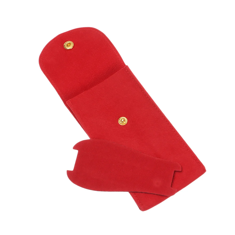 Travel Watch Case | Flannelette Watch Storage Bag, Velvet Snap Packaging Pouch Anti-Dus... - SKU WSB01657 - UGI Packaging