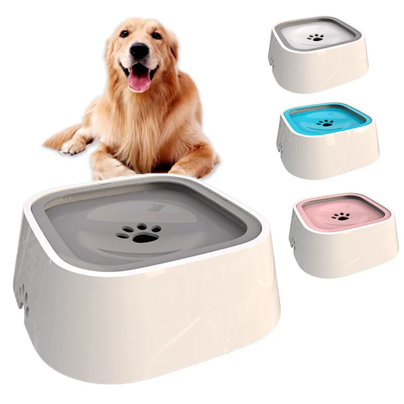 Drinkbak Hond Hond Drinkwater Kom Drijvende Non Wetting Mond Hond Kom Zonder Spill Drinken
