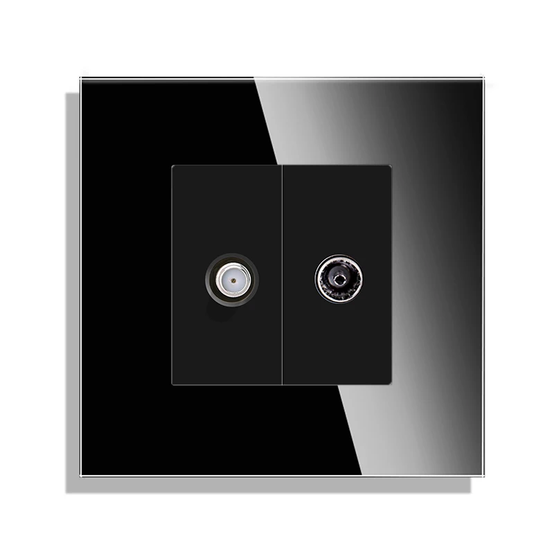 bingoelec tv satelite tomada de parede com 01