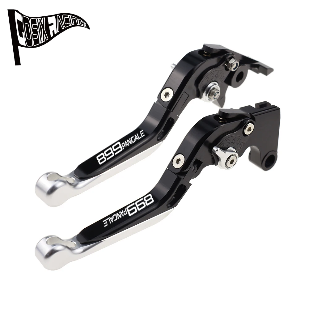 

Fit For 899 Panigale 14-15 899 Panigale Motorcycle CNC Accessories Folding Extendable Brake Clutch Levers Adjustable Handle Set