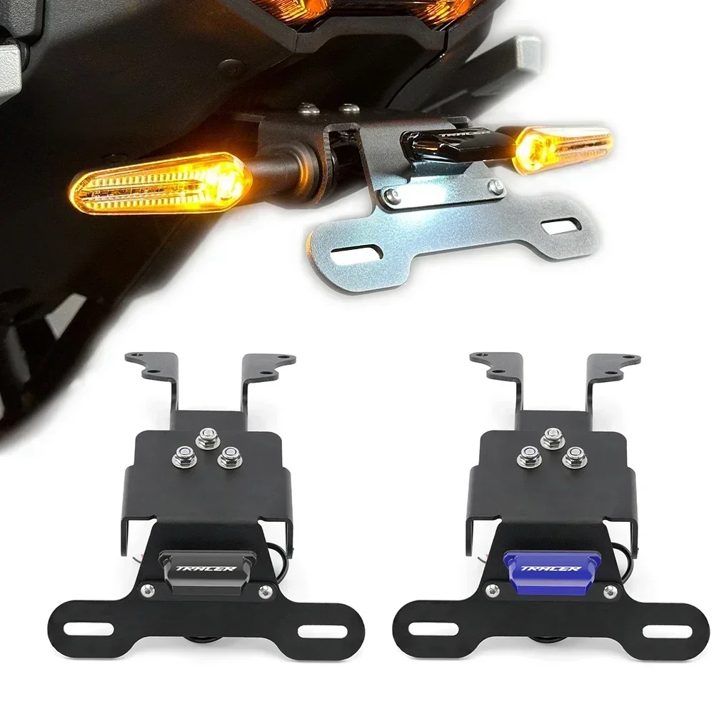 Tail Tidy License Plate Bracket 9/GT 9GT LED Integrated Taillight Turn Signal Light for Yamaha Tracer 9 /GT Tracer9 license plate holder motorcycle license plate holder motorcycle license plate motorcycle taillight