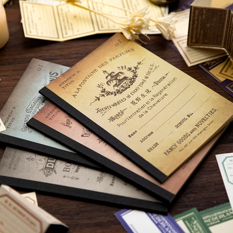 

16Sheets Material Collage Memo Base Newspaper Background Paper Priming Pads Book Writing Supplies DIY Scrapbooking 175*125MM