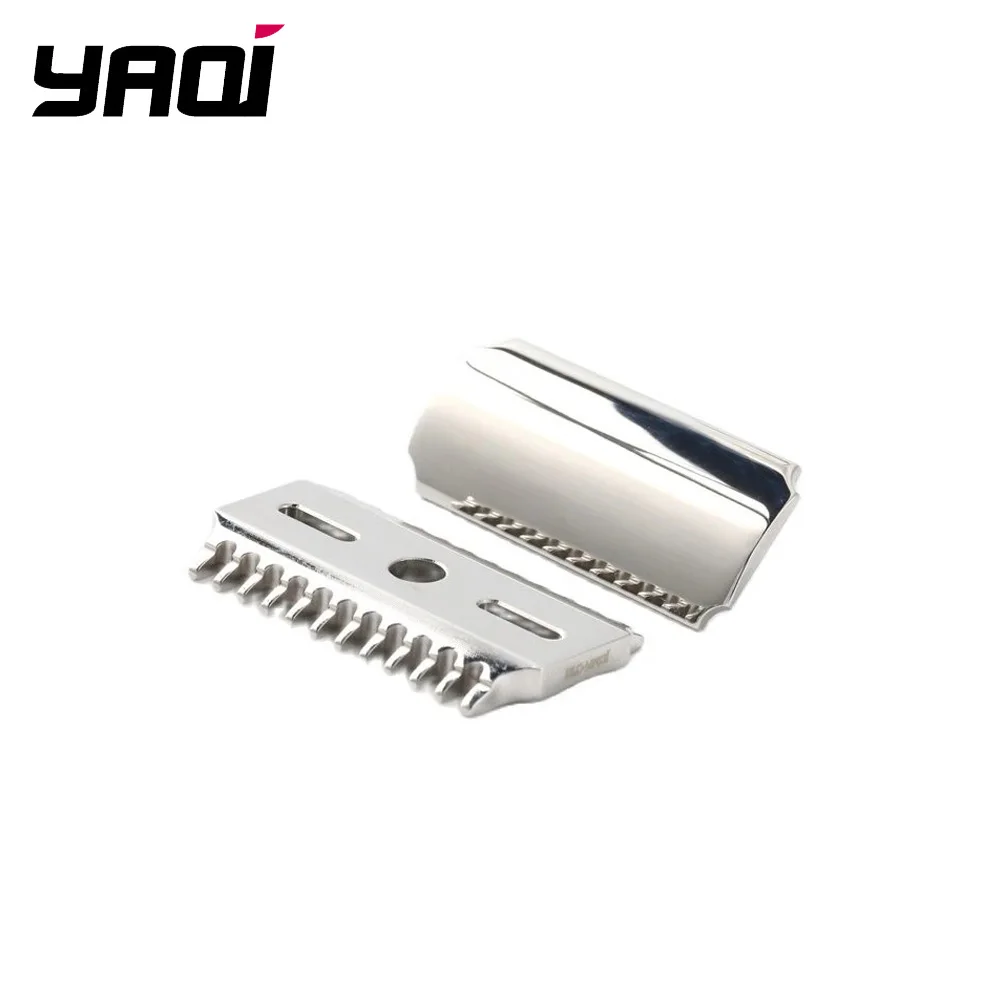 yaqi-polido-dual-comb-safety-razor-head-07mm-blade-gap-vostok-70oc-aco-inoxidavel-316