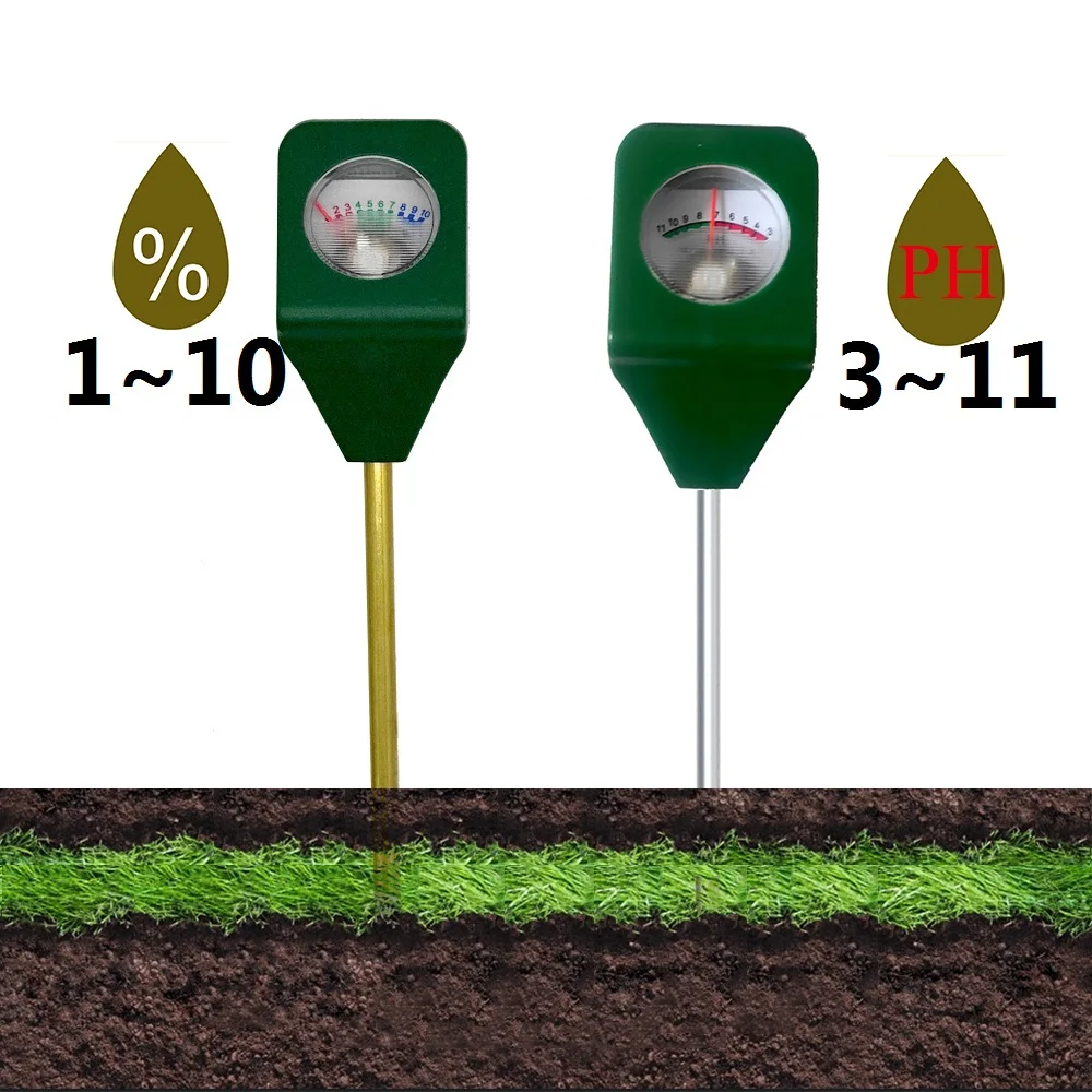 Mini Portable Soil Moisture Sensor Monitor Plants Flower Soil Hygrometer Detector Garden Humidity PH Meter soil moisture sensor soil tester soil moisture meter
