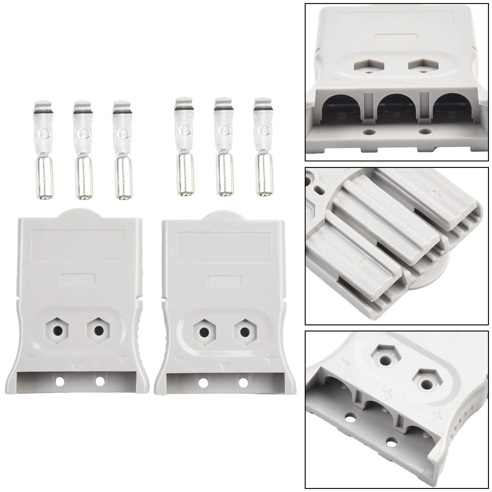 Qualità Premium Per Anderson 3 Pin 75A Acdc Plug Per Ups E Batteria Al Litio Connettore Solare Durevole E Affidabile