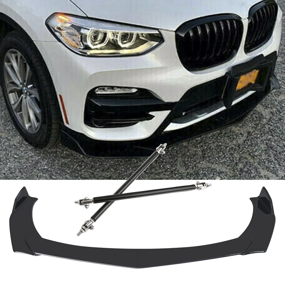 

Передний бампер для E90 E91 E92 E93 E60 E61 сплиттер спойлер + стойки