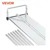 VEVOR Snow Roof Rake  Roof Shovel with Slide Cloth  Premium Blade Snow Removal Tool Safe on Roof Use for House Roof Car Snow 1