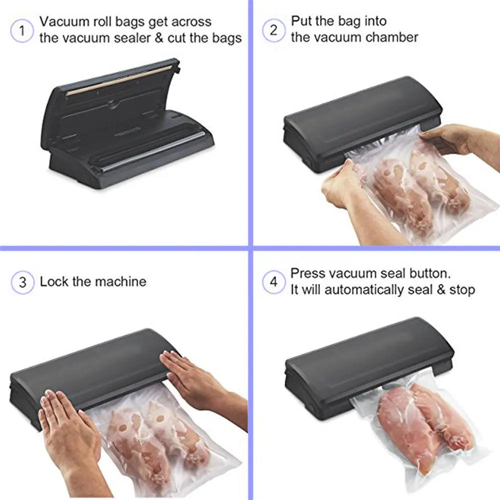 Household Food Vacuum Packing Bag For Vacuum Sealer Vacuum Storage