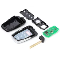 Keyecu 4ปุ่ม314.3MHz สำหรับ Toyota Highlander 2021 2022 2023อัตโนมัติรีโมทคอนโทรลอัจฉริยะที่ห้อยกุญแจ HYQ14FLA 231451-3450 8990H-0E370 5