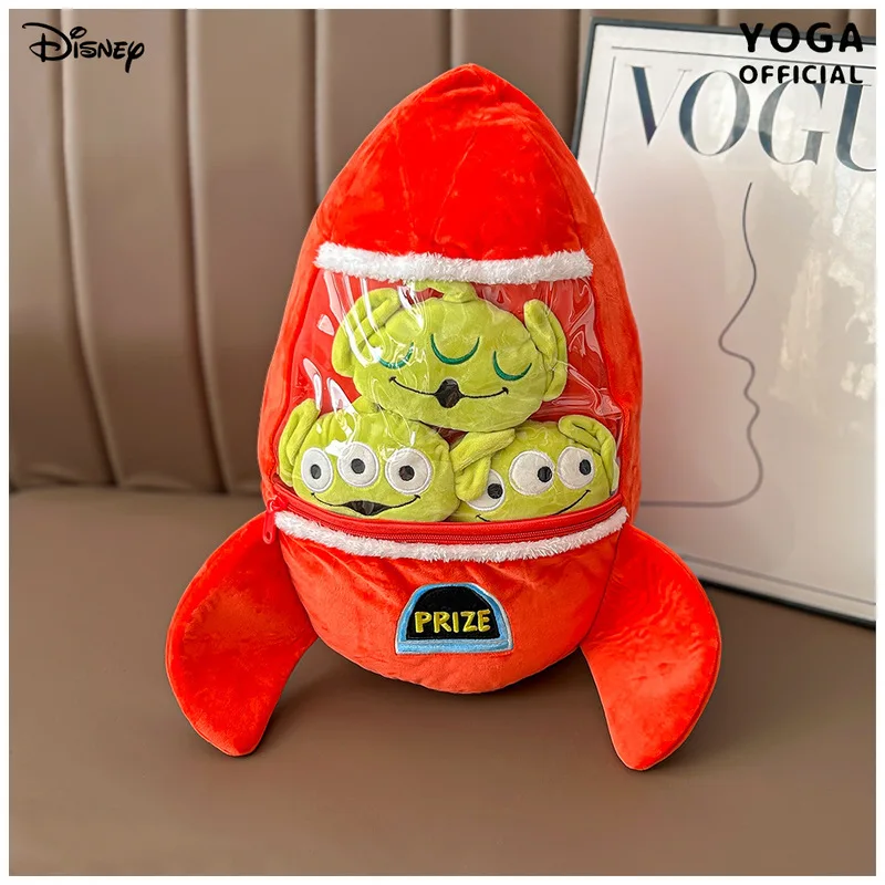 Authentic Disney Toy Story Three Eyes Rocket Plush Doll Pillow Cute Cartoon Doll Decoration Ornament Plush Christmas Gift