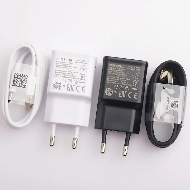 Samsung Cable de datos USB tipo C original para Galaxy S8, EP-DG950CBE,  cable de carga para todos los cargadores de carga rápida SAMSUNG - Negro  (sin
