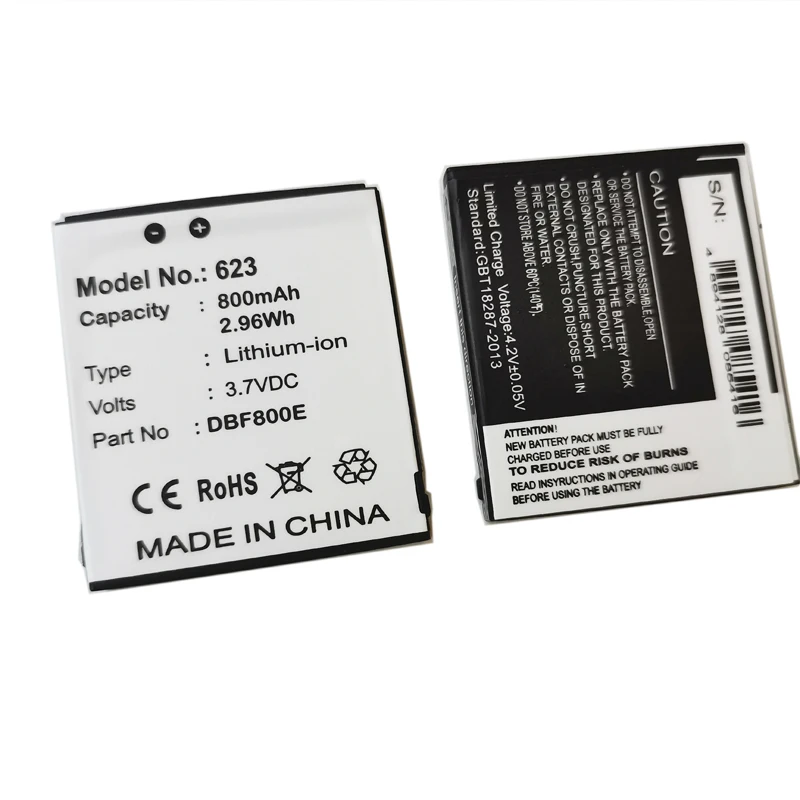 Vhbw Batterie Pour Smartphone Et Télephone Compatible Avec Doro Phoneeasy 623 631 632 800mah 3 7v Li Ion - Foto 8