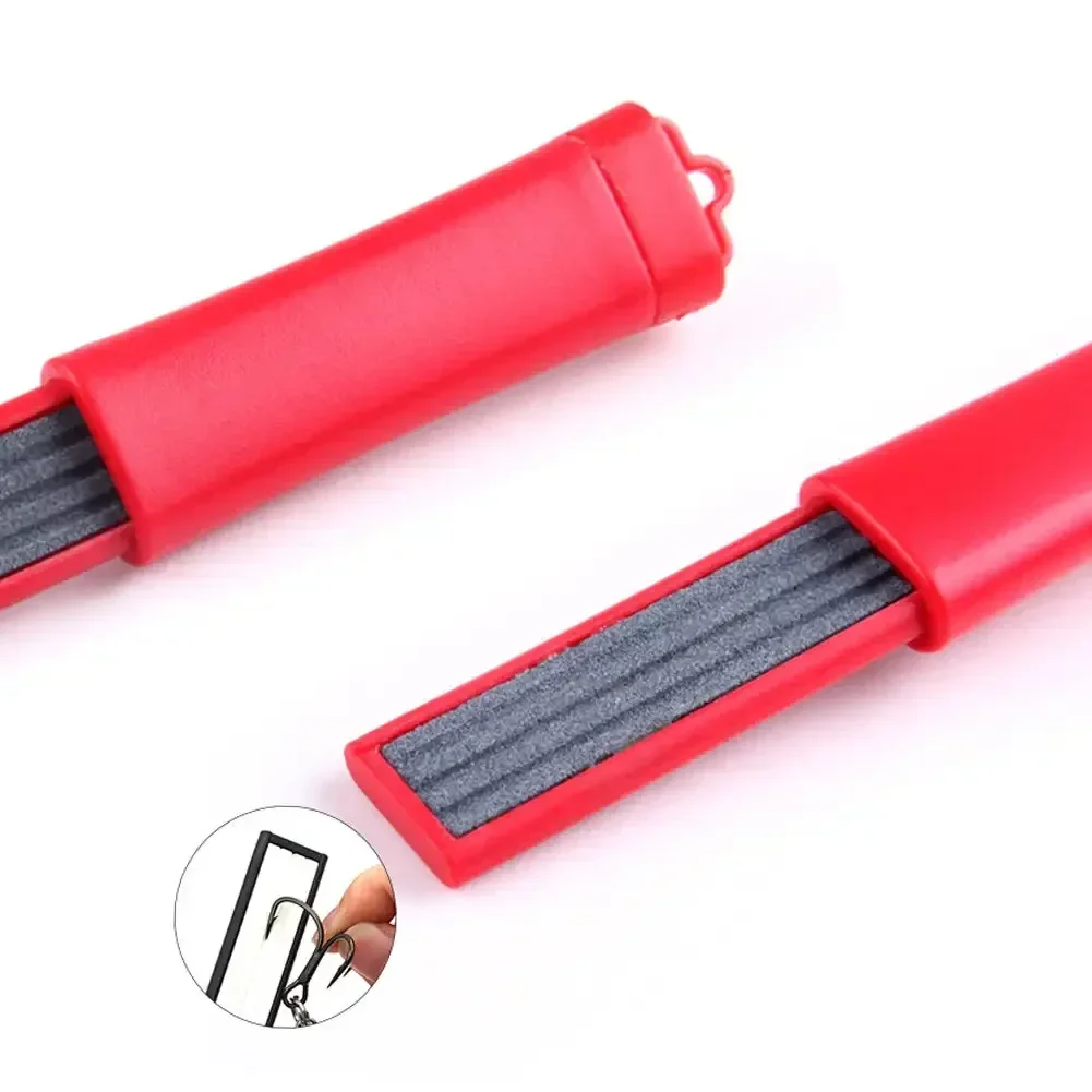 Fish Accessories Portable Outdoor Multiple Groove Fishing Hook Sharpening Hone New Fishing Grinding Hook Sharpener Tool