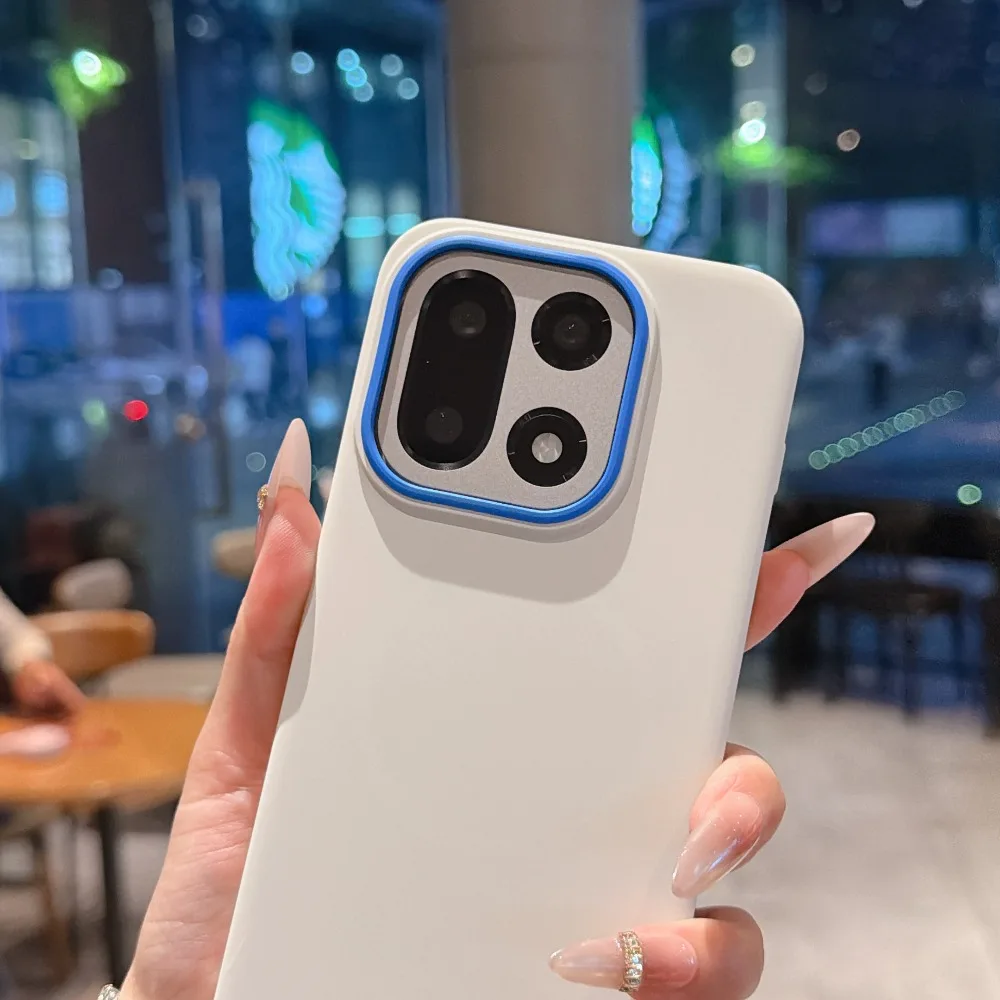 Ultra-Thin Matte Magnetic Full-Body Shockproof Luxury Blue Tone Case