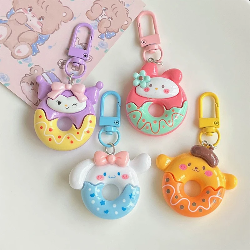 

1 шт., аниме-фигурка Sanrio, искусственная кукла, мелодия, Hello Kitty, брелок, сумка, аксессуары для женщин, девочек, детская игрушка