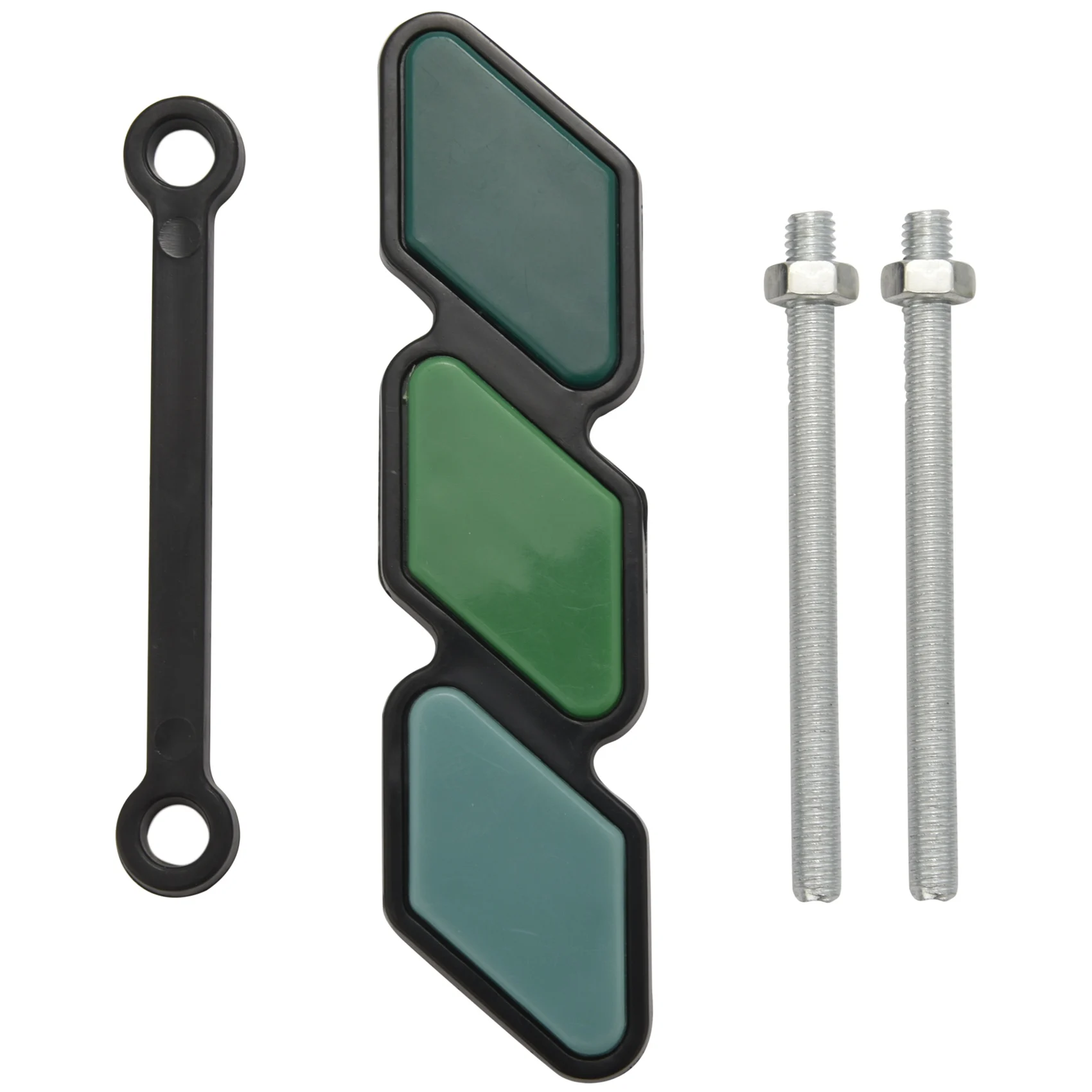 

for Toyota Tacoma 4Runner Tri-Color Cyan 3 Grille Badge EMBLEM Stickers Decals Auto Car Accessories Car Styling