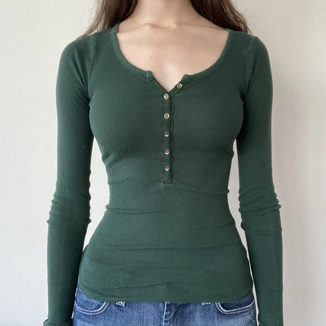

Women Y2K Vintage Tee Top Long Sleeve 2000s Fairy Grunge T-Shirts Vintage Aesthetic Slim Crop Top Harajuku Top Fall New Fashion