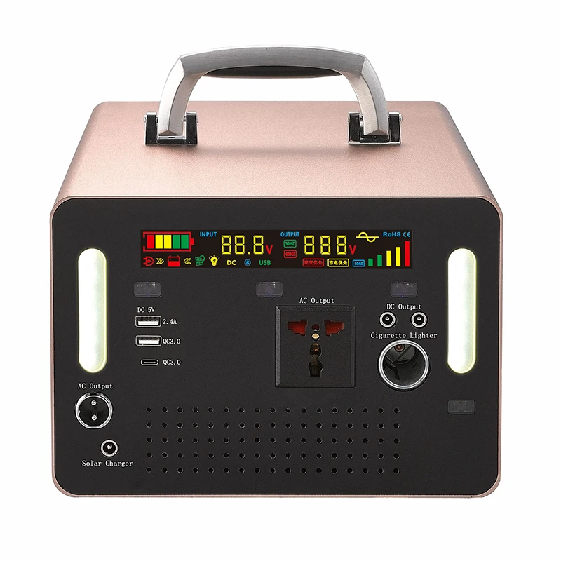 

Lithium Ion Battery Energy Storage 1000w Oem Odm Portable Power Station Case