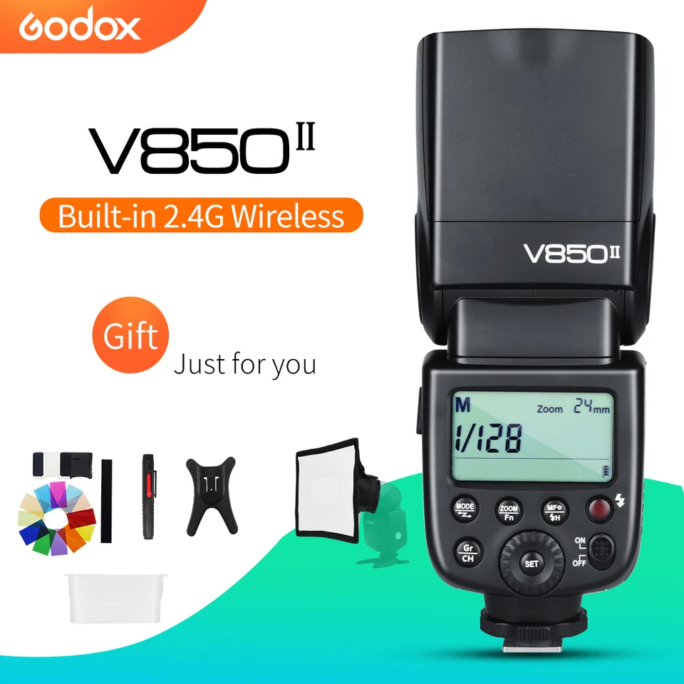 美品 Godox v850ii Amazon.com : Godox V850II GN60 2.4G 1/8000s High-Speed Sync Flash