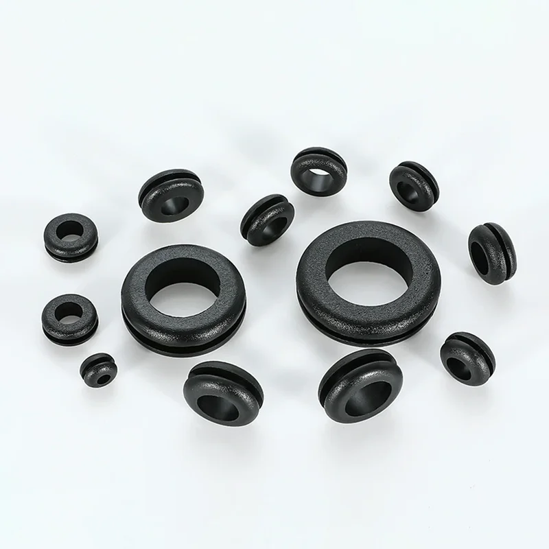 7mm-100mm Rubber Plug Seal Gasket Cable Hole Protector Electric Wire Pass Round Ring Sealing Cap O Rings Cover Stopper Washer