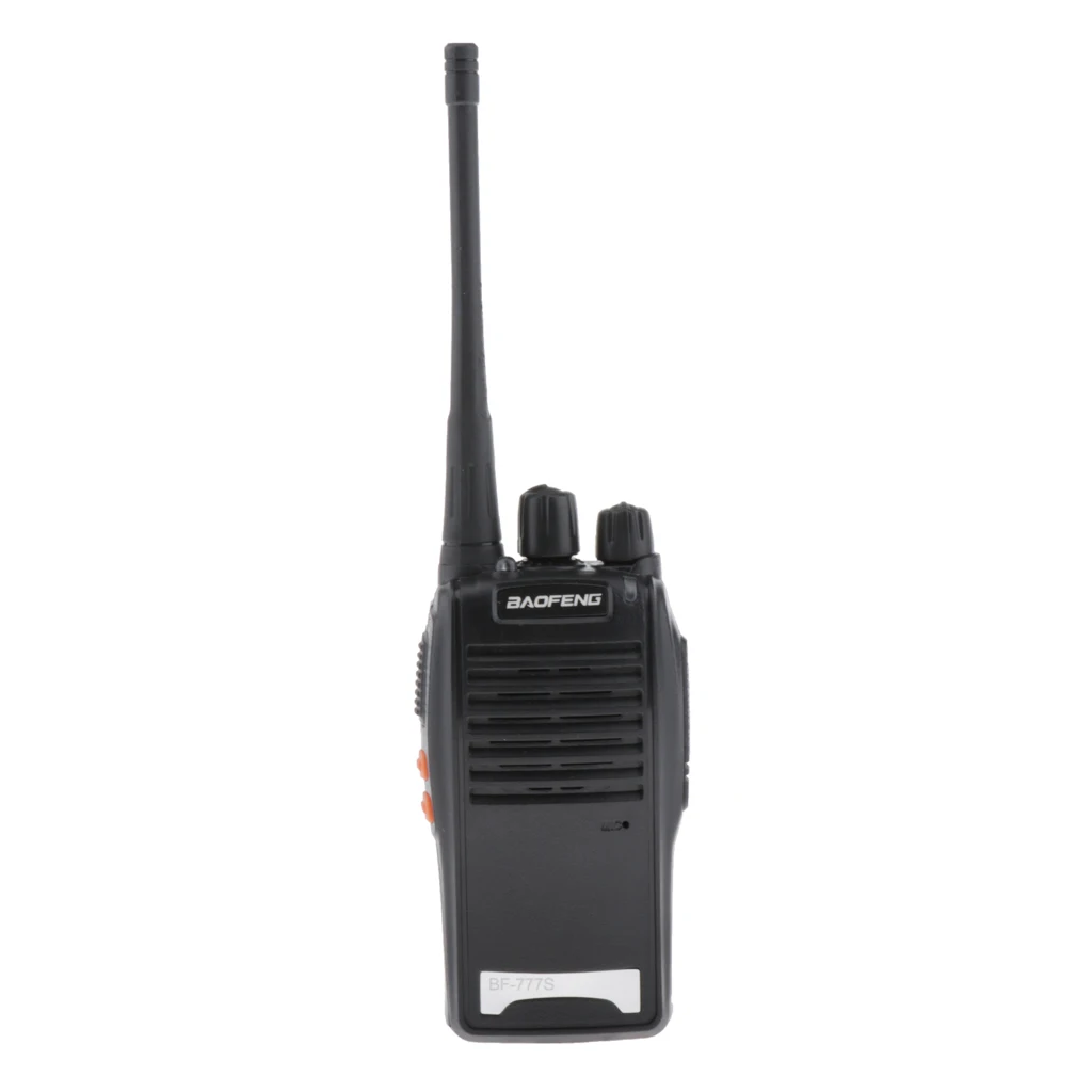 Baofeng-BF-777s Walkie Talkie with Earphone, Interphone, UHF Interphone, Two-Way Radio, Ham Radio, 5W, 16CH, UHF, 1 Piece oppxun eightwood vhf uhf 47cm foldable cs tactical sma female antenna for wouxun baofeng ham radio two way radio walkie talkie