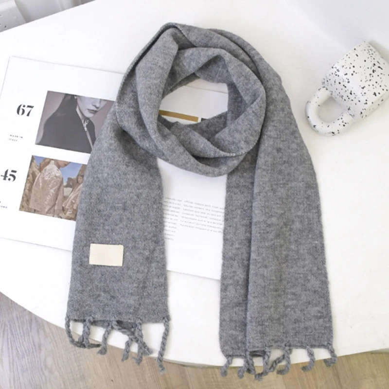 

Pashmina Shawls And Wraps Solid Color Scarf Pashmina Scarf Tassel Shawl Scarf