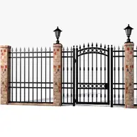 Golden Supplier Iron Gate Sliding Small Iron Gate Designs Wrought Iron Gate 2