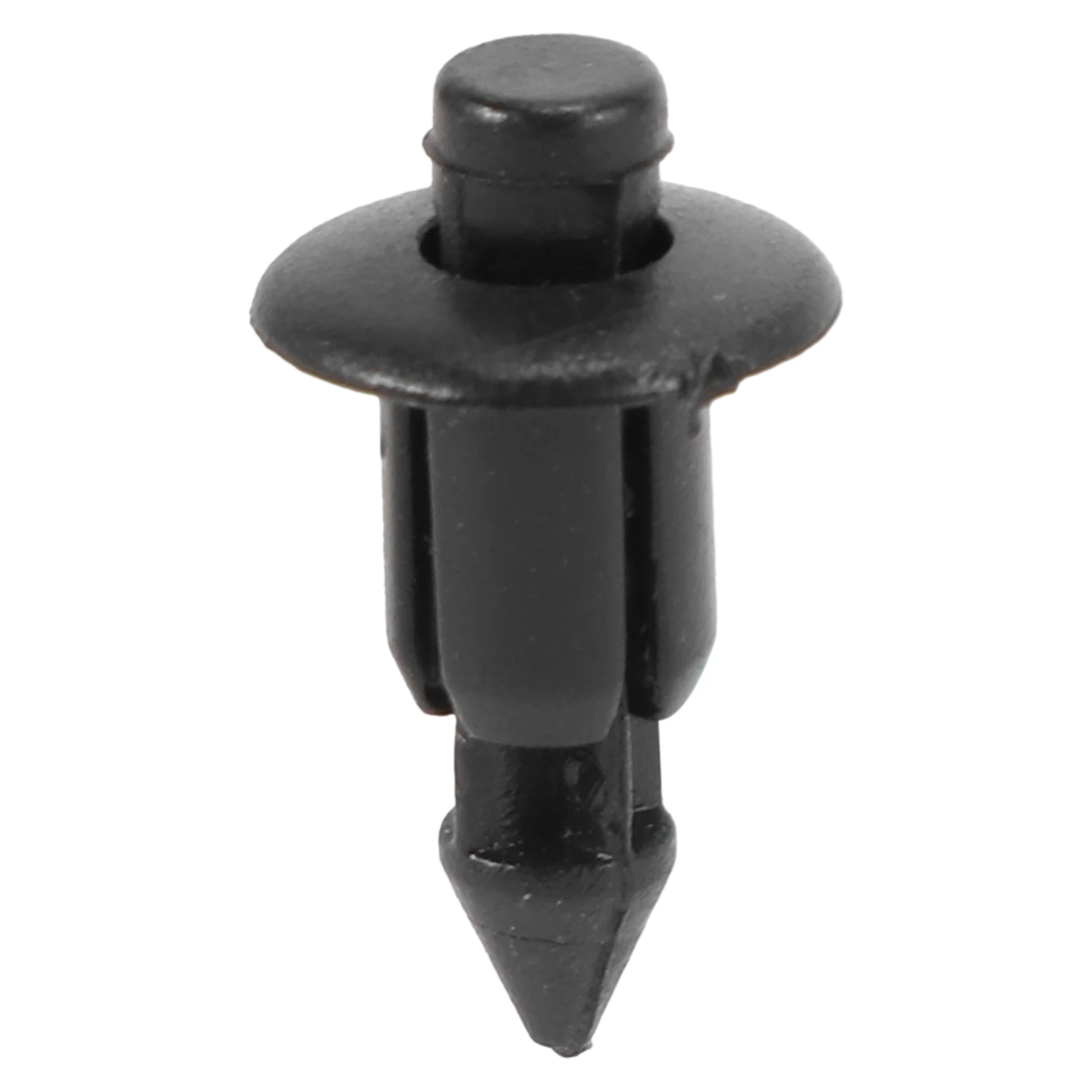 50x Plastic Rivet Bike Fairing Trim Panel Fastener Clips 6mm for Honda Yamaha Black bike fairing clips