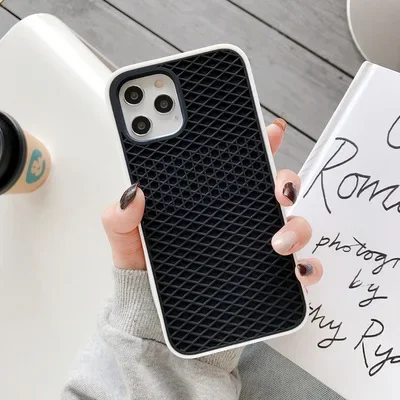 thumbnail image 1 of Classic Shoe Phone Case For iPhone 15 14 13 12 11 Pro Max Mini XR XS X XSMax 6 7 8 Plus SE2020 Luxury Waffle Sole Van Back Cover, 1 of 5