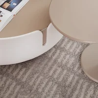 Tables basses de Style crème moderne Designers salon italien canapé Tables basses d'appoint Salon originalité meubles Tavolino FYCT 4