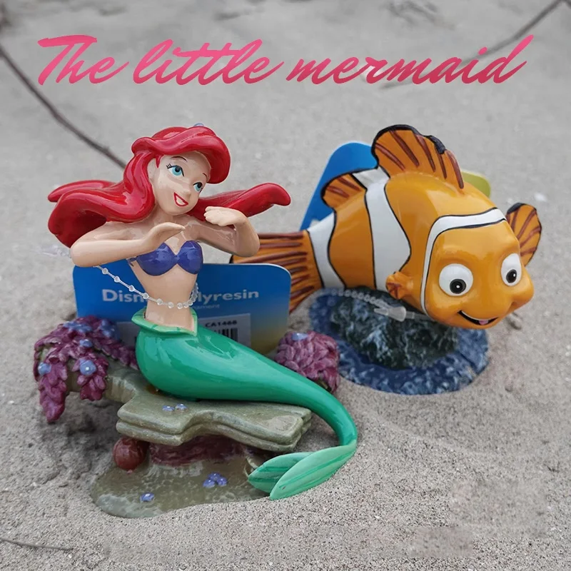 Kawaii La Sirenetta Ariel Trovare Nemo Action Figure Toys Anime Ariel Cute Figures Dolls Divertente Regalo Di Natale Per I Bambini