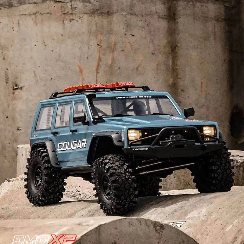 Crossrc Emox2 Full Scale 1/8 Large Cherokee 4wd Off Road Climbing Vehicle Rc Remote Controlled Hardcore Off Road Vehicle Gifts 3