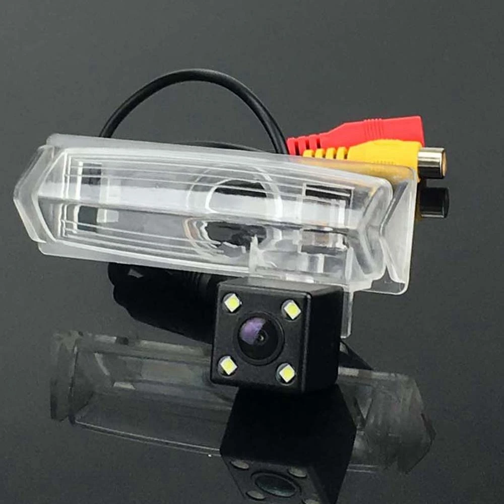 자동차 후면보기 카메라 4LED 반전 카메라 Toyota Mark X Zio 2007-2013 jasmine 용 자동차 액세서리
