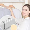 vanzlife Useful Extendable Stainless Steel Wardrobe Clothes Rod Adjustable Closet Rail Pole Curtain Telescopic Hanging Rod 46~95 3